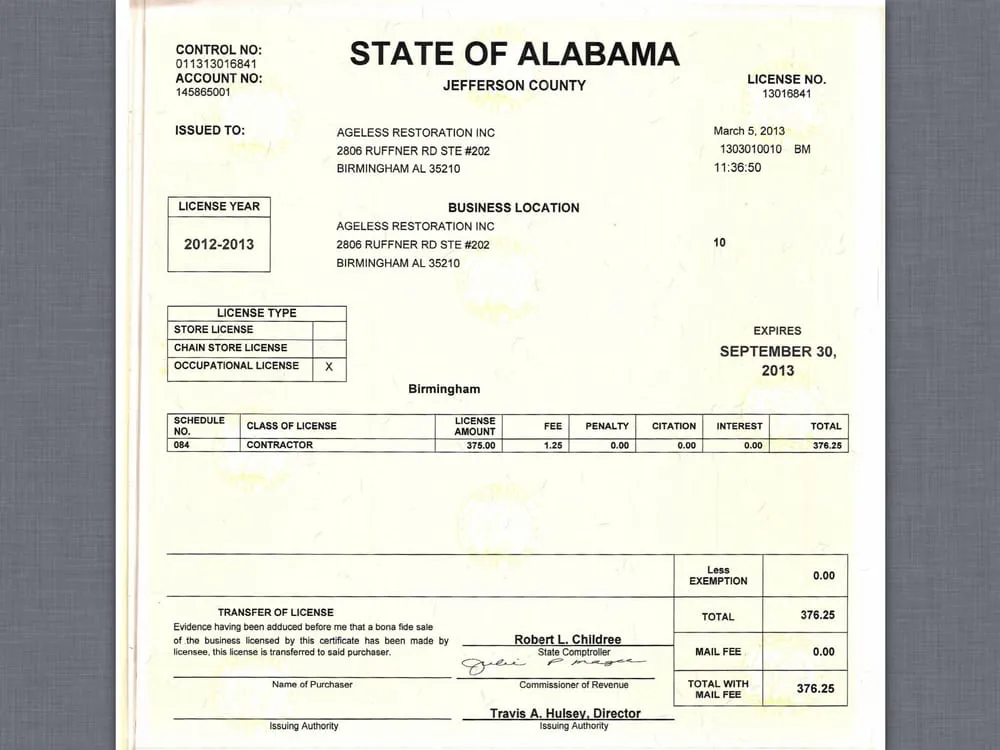 Slide of Ageless Restoration, Inc