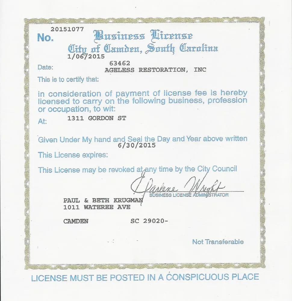 Slide of Ageless Restoration, Inc