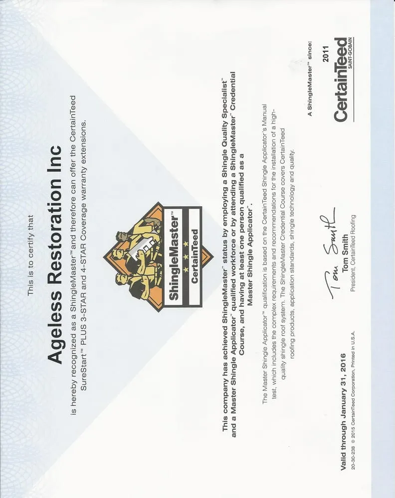 Slide of Ageless Restoration, Inc