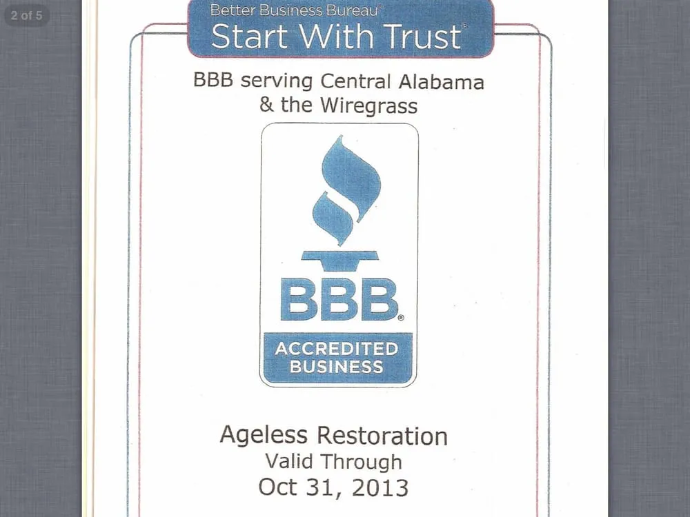 Slide of Ageless Restoration, Inc