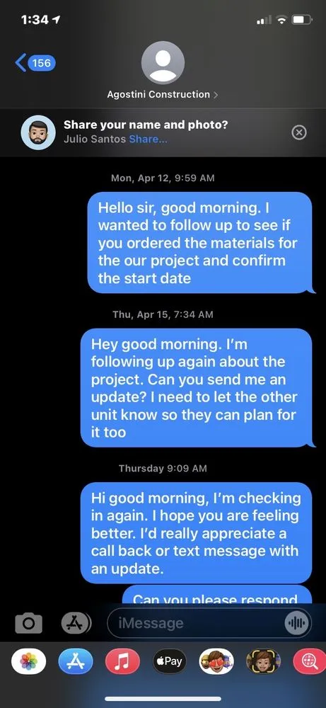 Slide of Agostini General Construction
