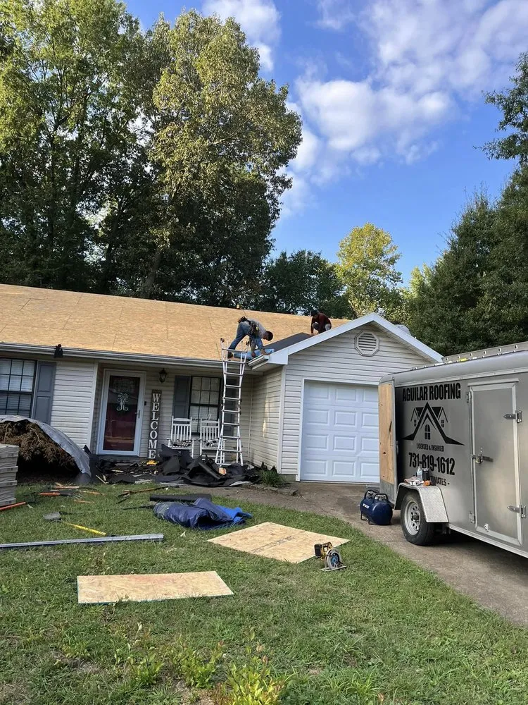 Slide of Aguilar Roofing