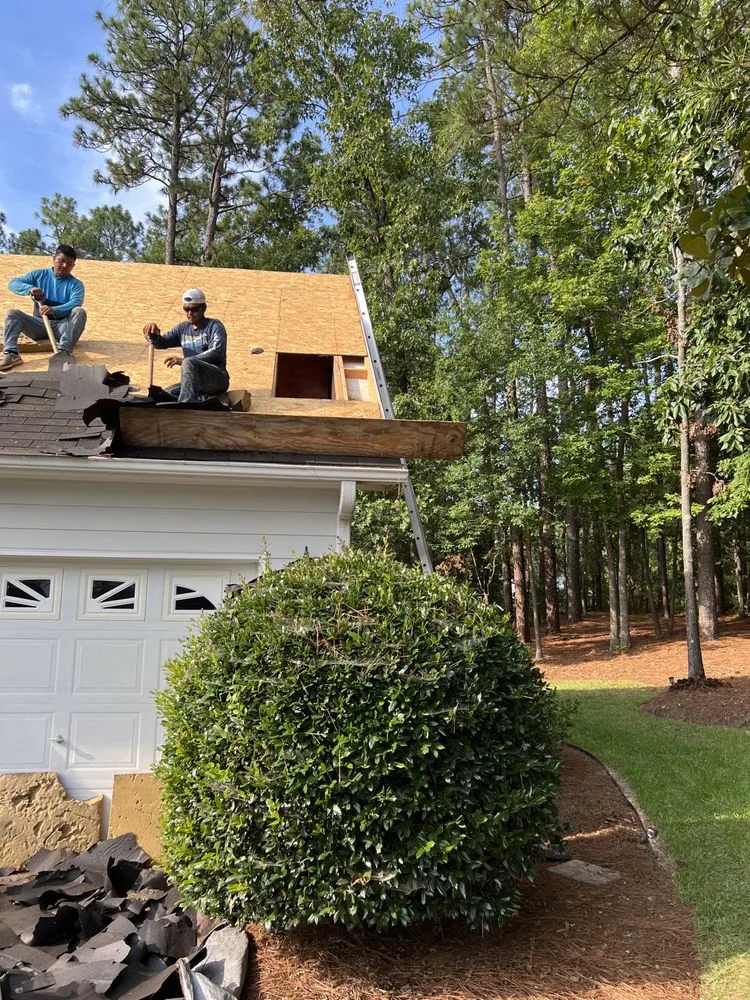 Slide of Aguillon Roofing