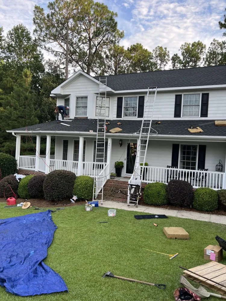 Slide of Aguillon Roofing