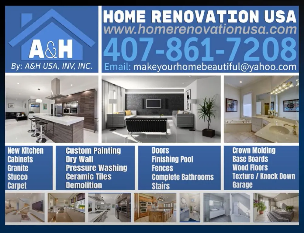 Slide of A&H Home Renovation