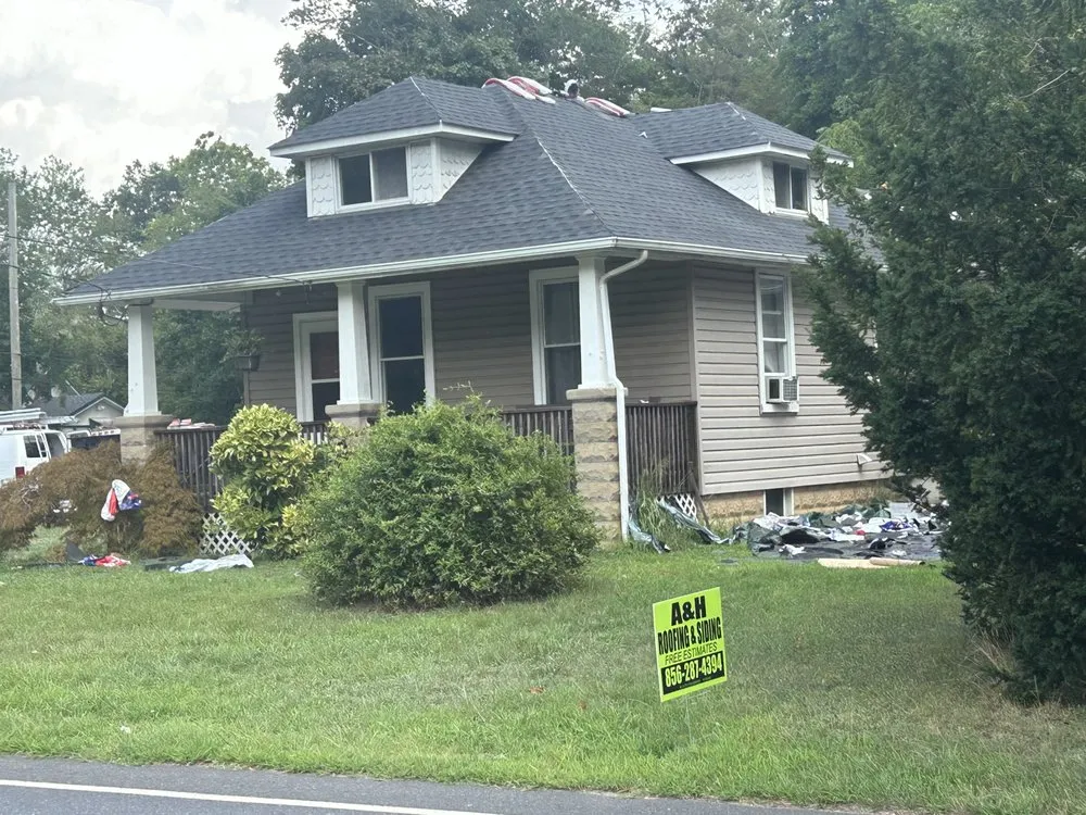 Licensed shingle roofing service for residential properties across Franklinville, NJ - A&H Roofing