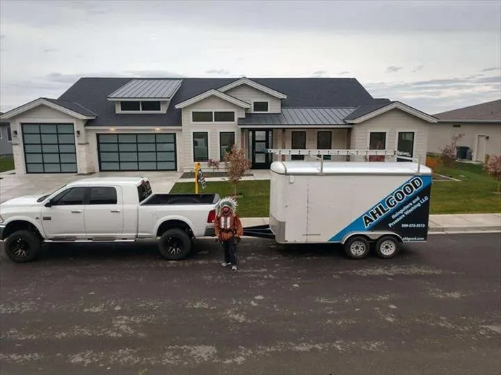 Slide of AHLGOOD Raingutters and Construction