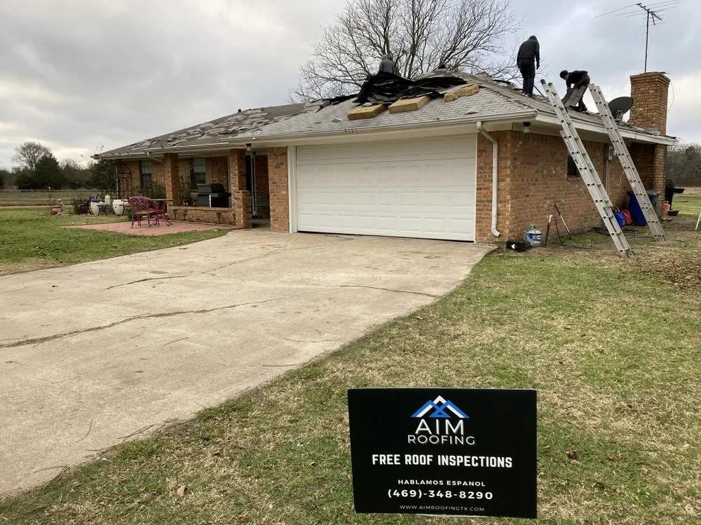 Slide of AIM Roofing