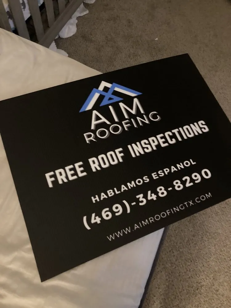 Slide of AIM Roofing