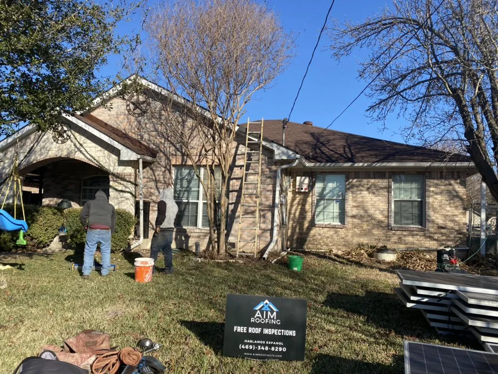 Slide of AIM Roofing