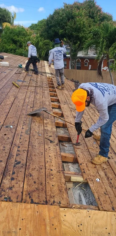 Slide of Air Force Roofing