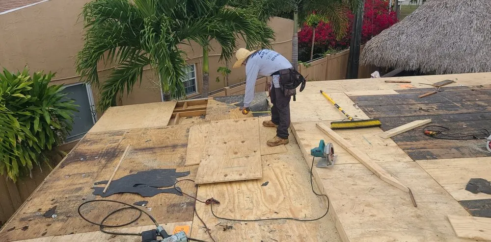 Slide of Air Force Roofing