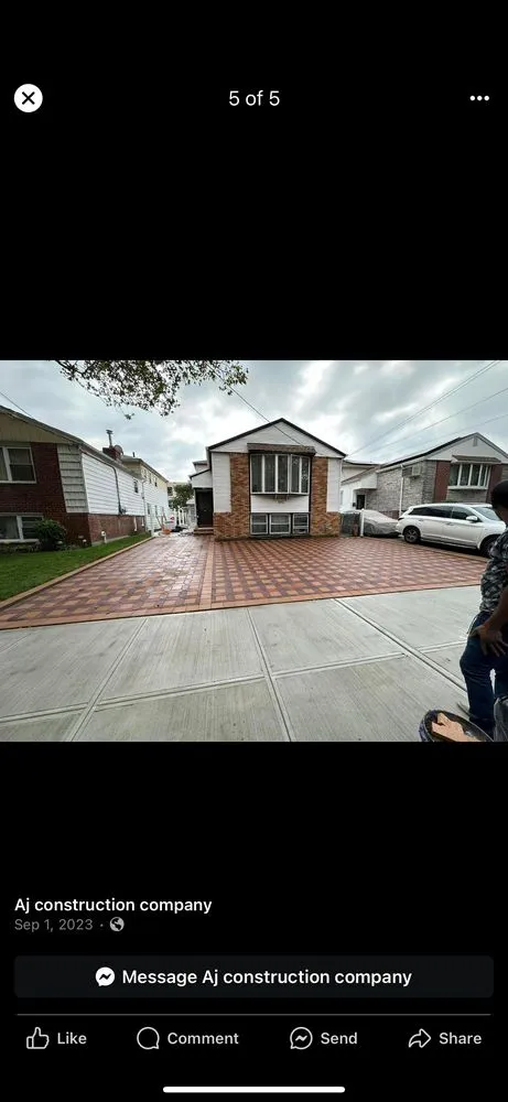 Slide of AJ Construction