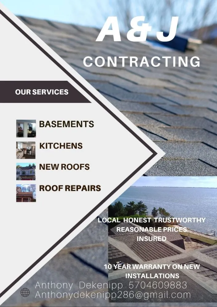 Slide of A&J Contracting