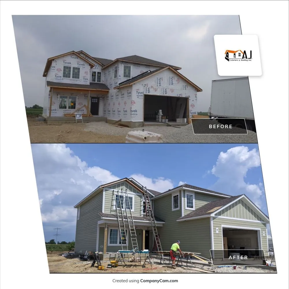 Slide of AJ Exteriors and Roofing