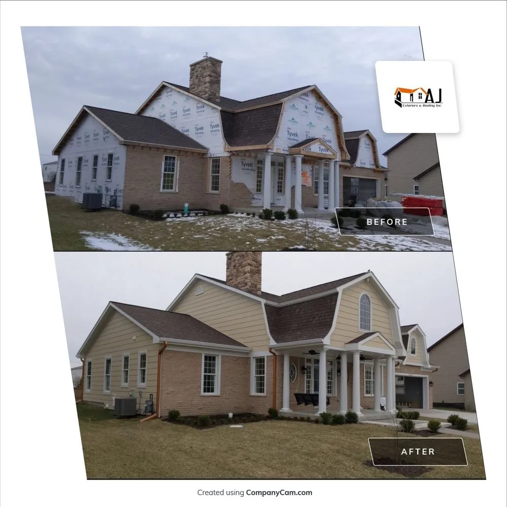 Slide of AJ Exteriors and Roofing
