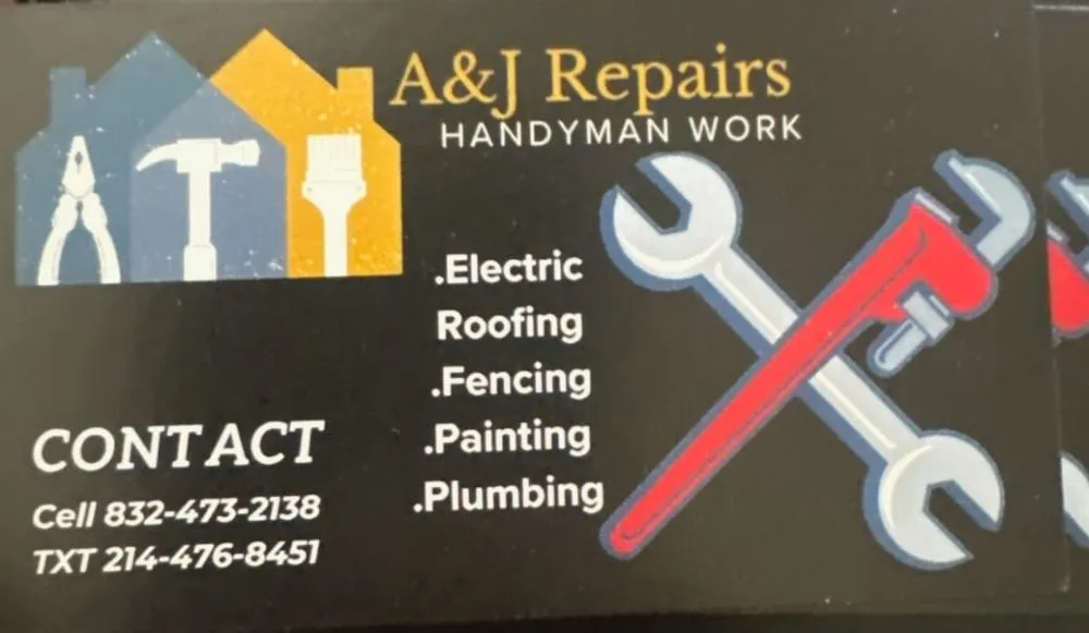 Slide of A&J Repairs