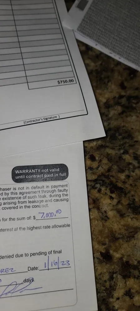 Slide of AJ Roofing Const