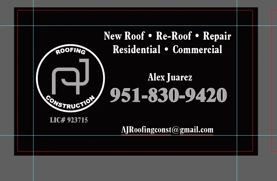 Slide of AJ Roofing Const