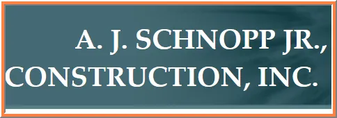 Slide of AJ Schnopp Jr Construction