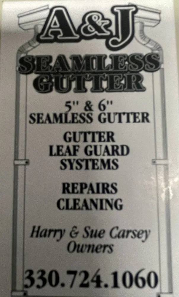 Slide of A&J SEAMLESS GUTTER