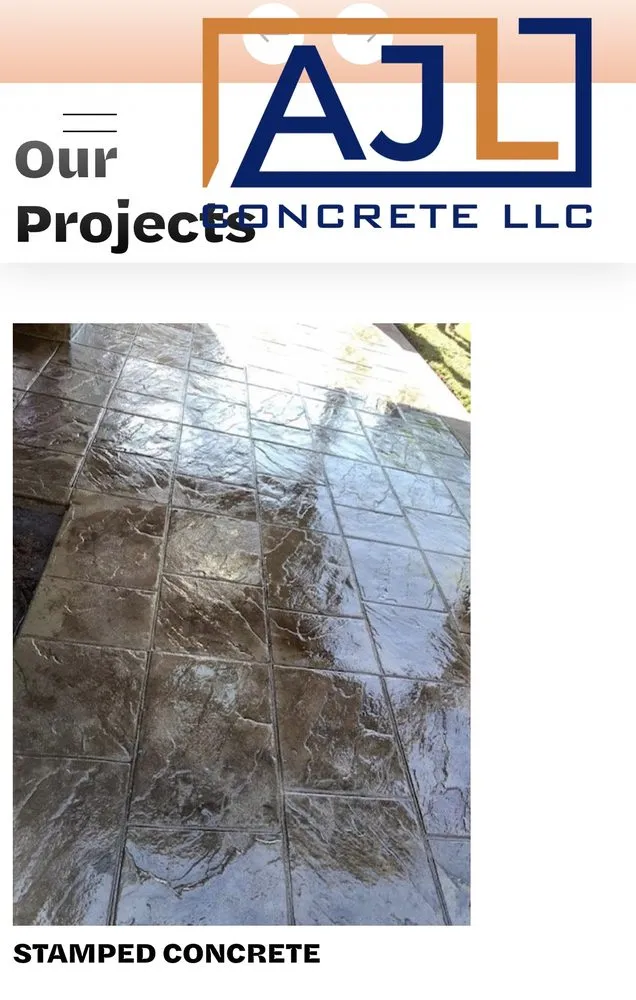 Slide of AJL Concrete