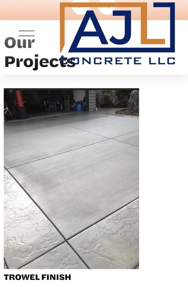 Slide of AJL Concrete