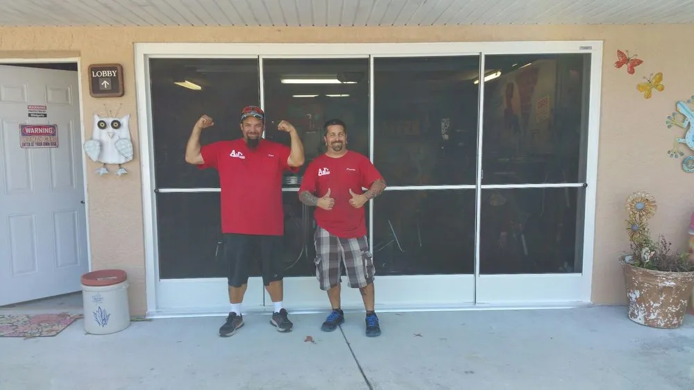 Slide of AJ's Aluminum