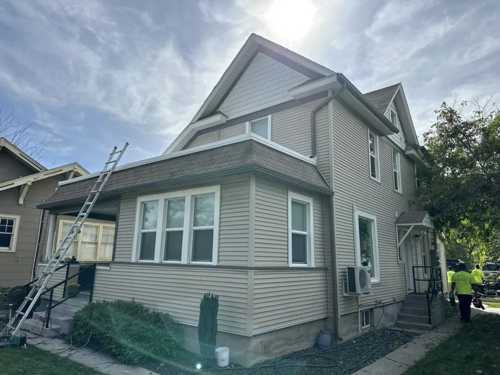 Slide of AJS Roofing