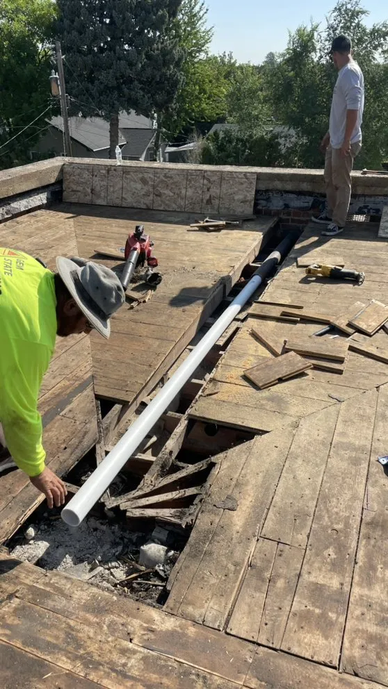 Slide of AJS Roofing