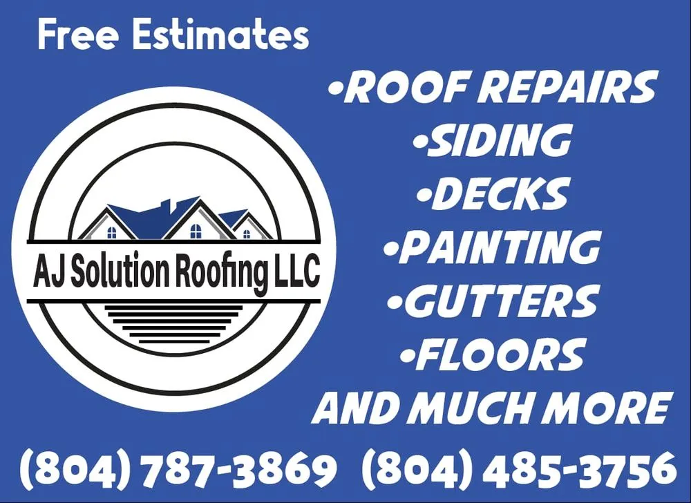 Slide of AJsolution Roofing