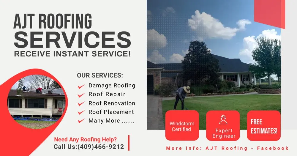 Slide of AJT Roofing