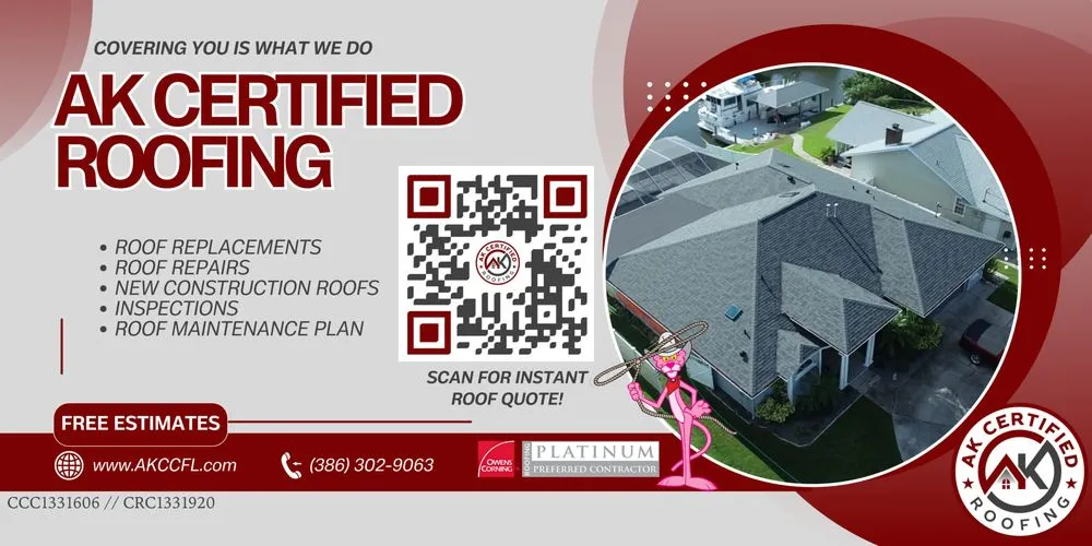 Slide of AK Certified Roofing