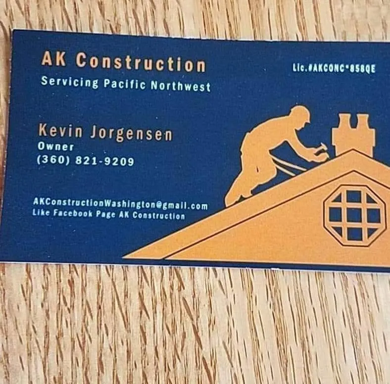 Slide of AK Construction