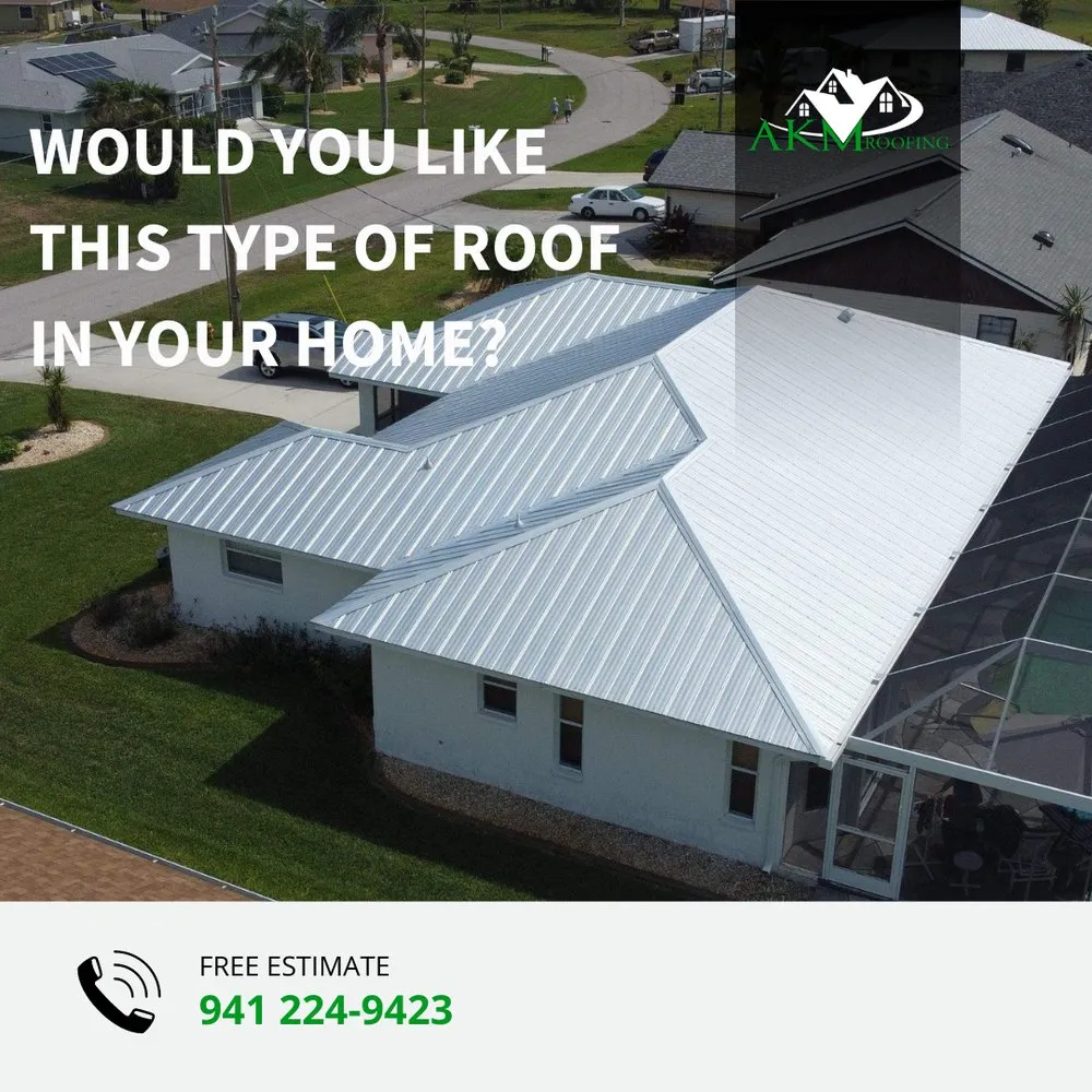 Trusted roof leak repair in Myakka City, FL - AKM Roofing