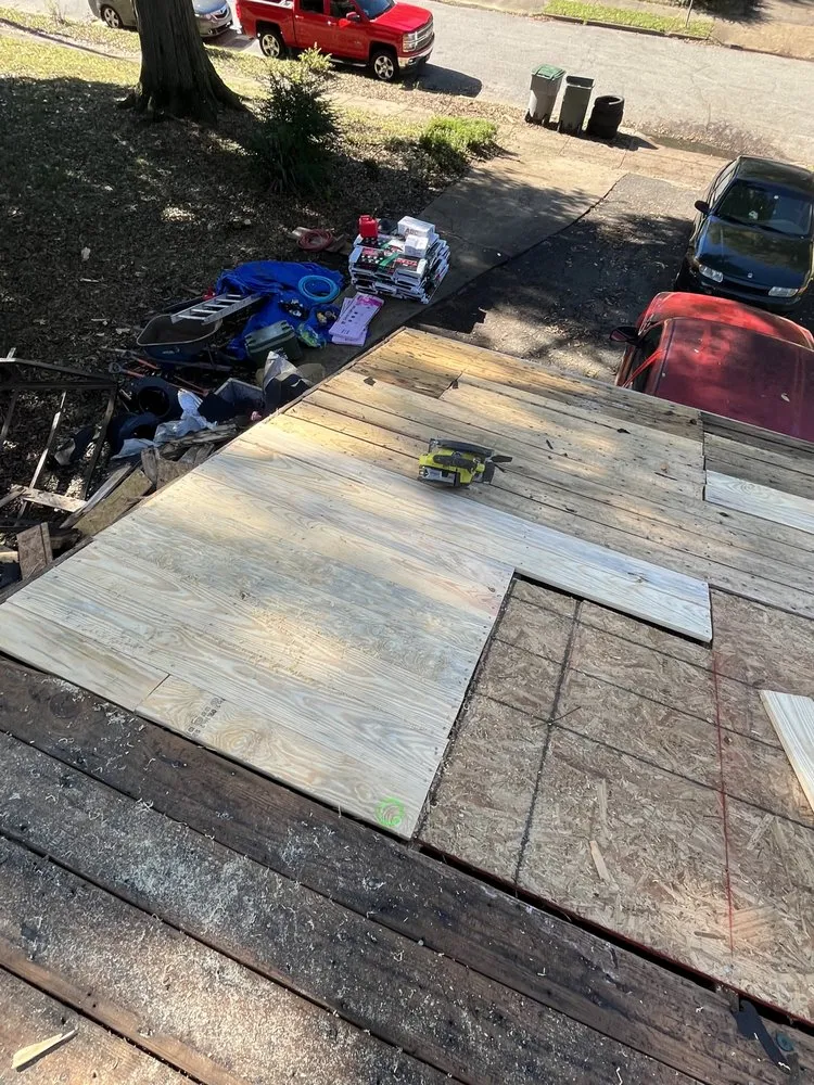 Slide of A&L unlimited roofing