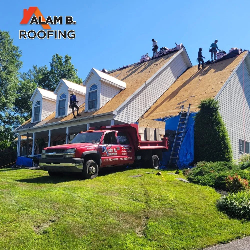 Slide of Alam B Roofing