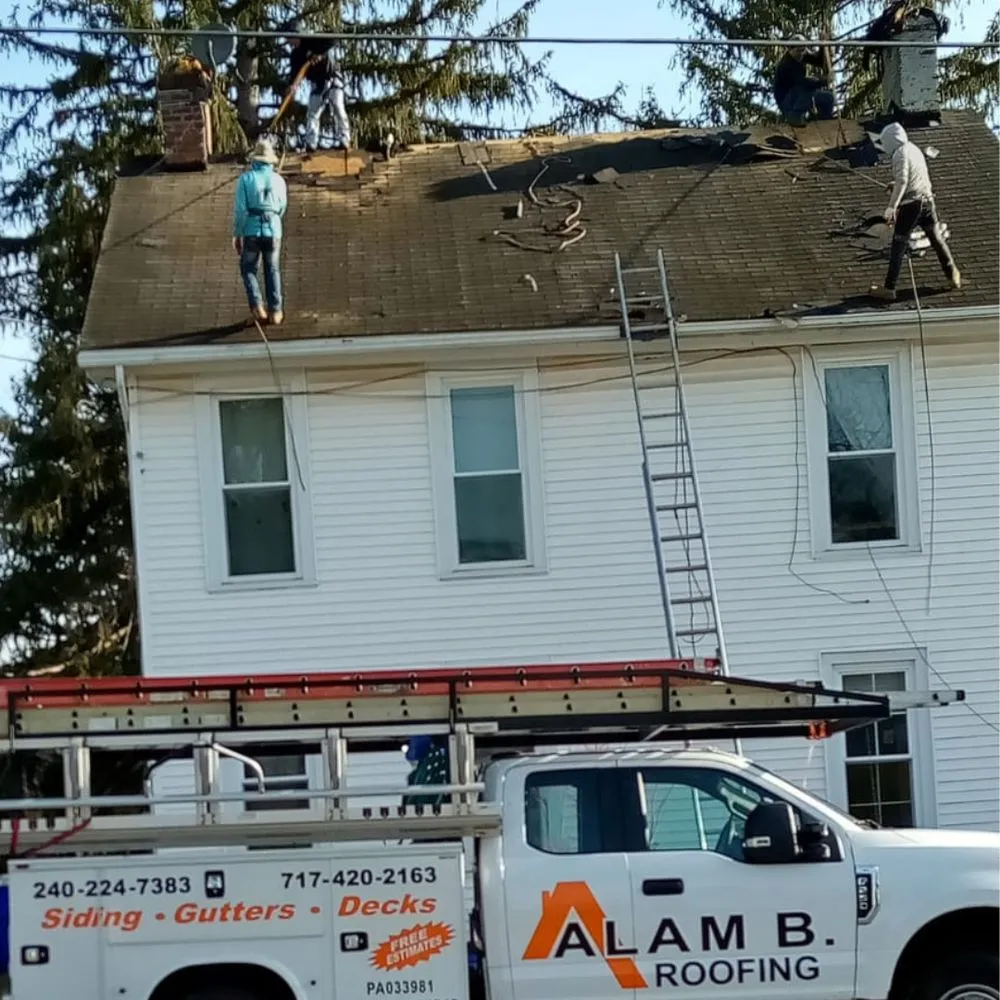 Slide of Alam B Roofing