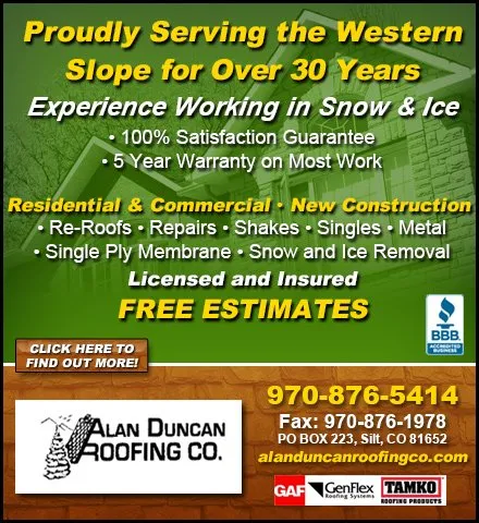 Slide of Alan Duncan Roofing Company