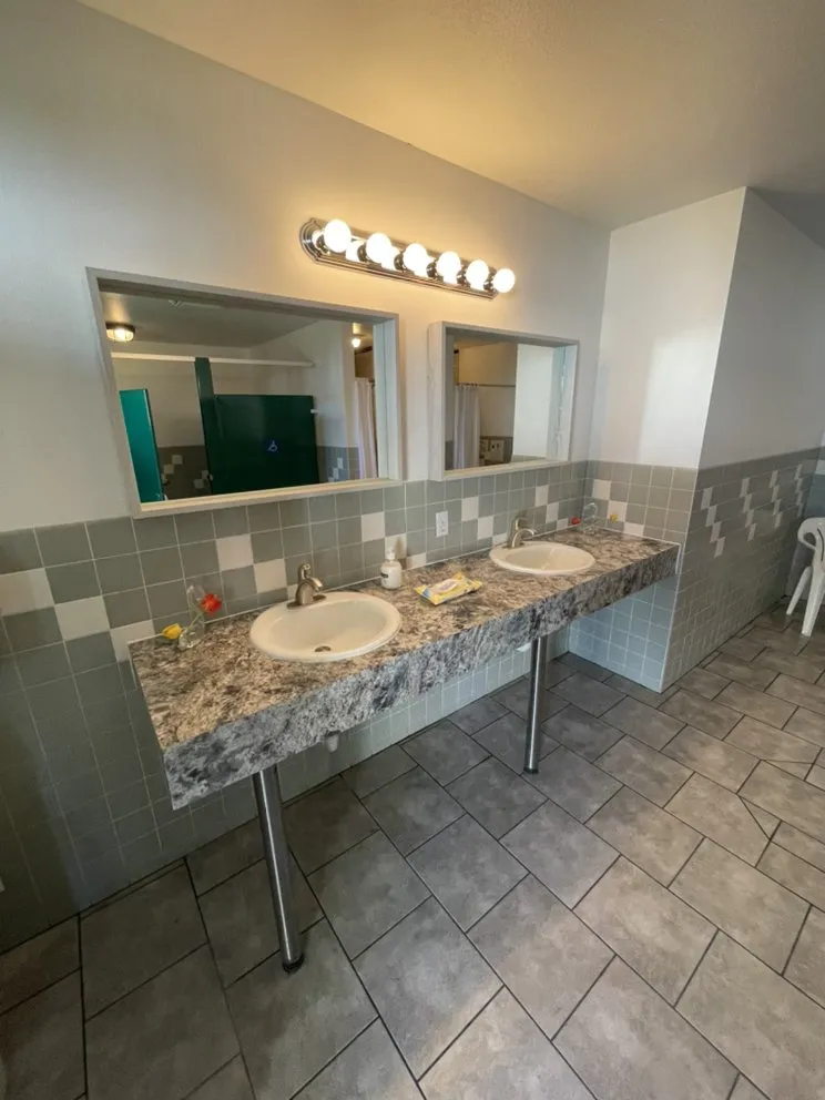 Slide of Albertos flooring and roof