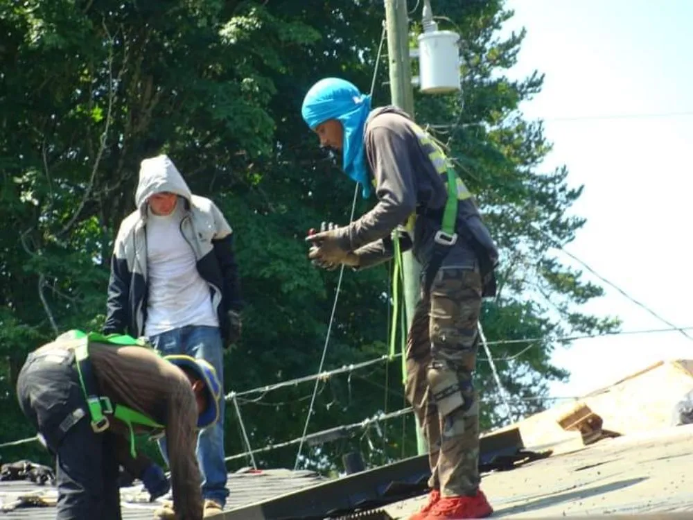 Slide of Alcerro Roofing