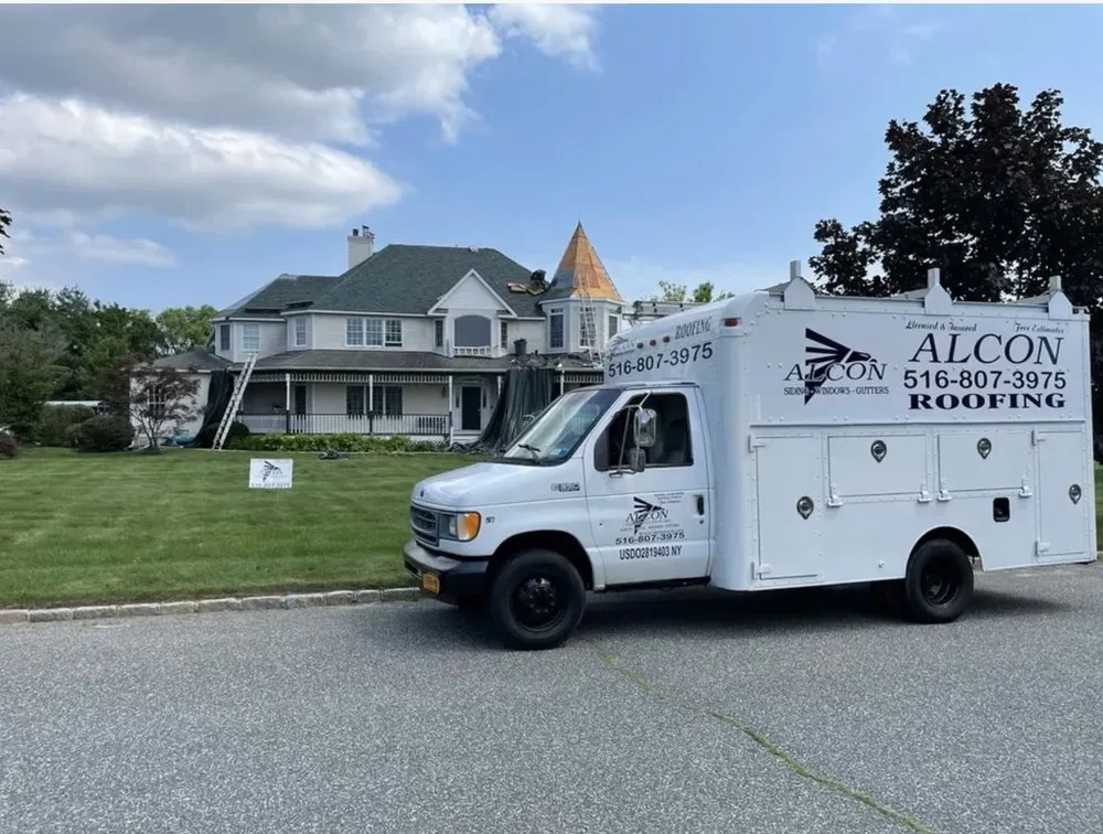 Slide of Alcon Roofing Experts