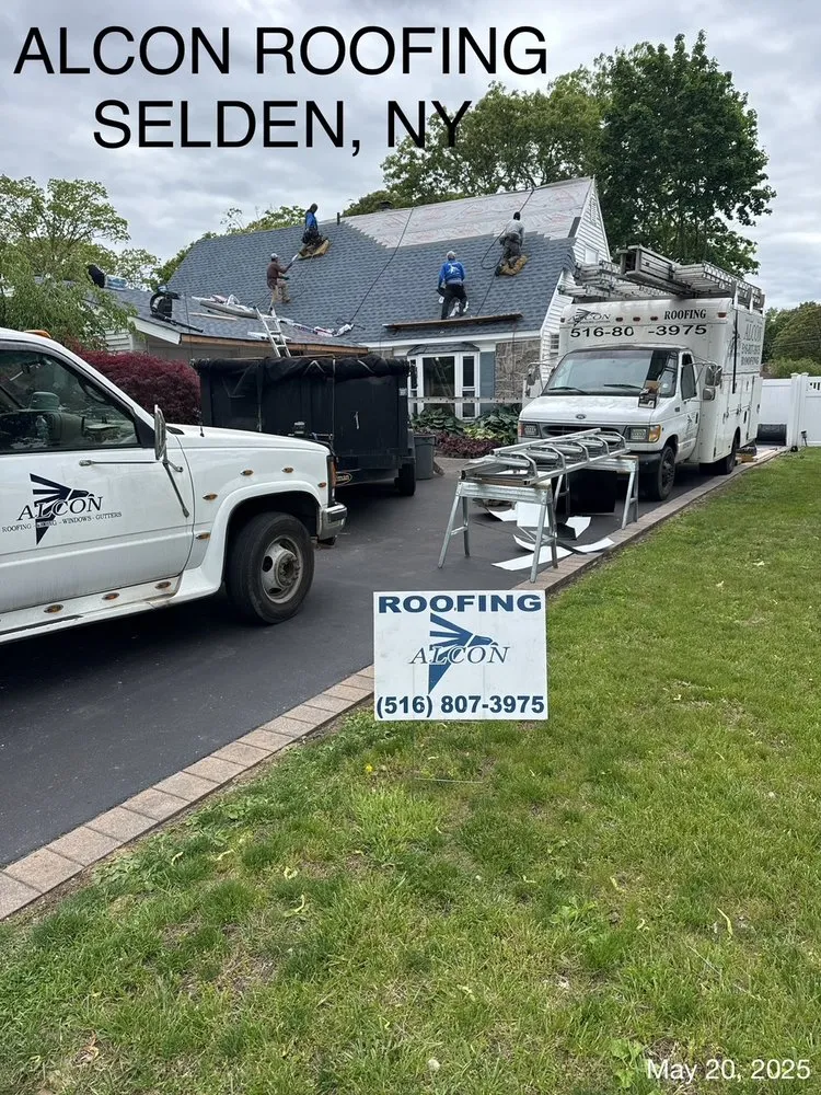 Slide of Alcon Roofing Experts