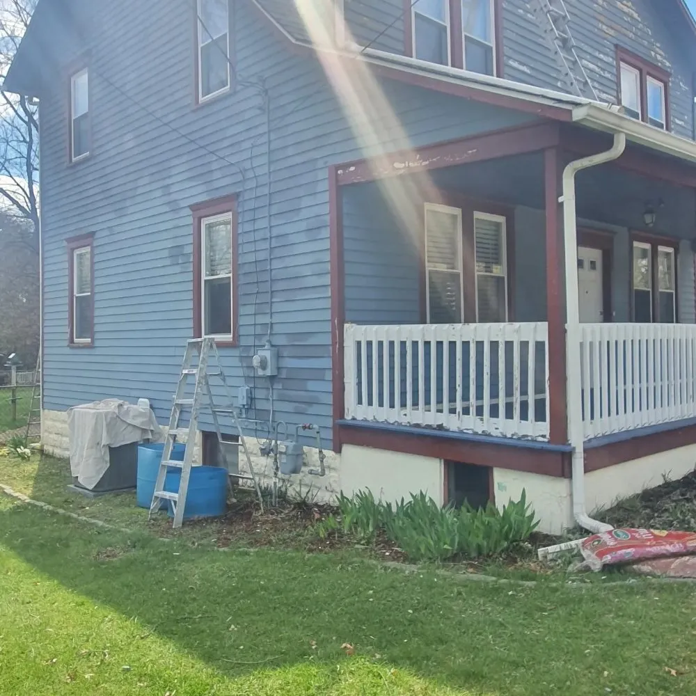 Slide of Alex Painting