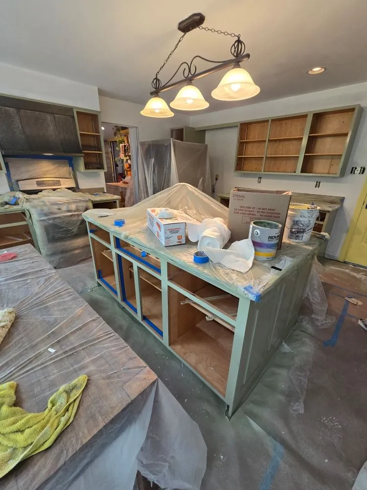 Slide of Alex Painting