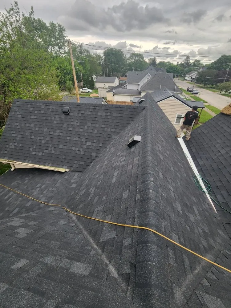 Reliable storm damage roof repair in Indianapolis City, IN by Alex Roofing