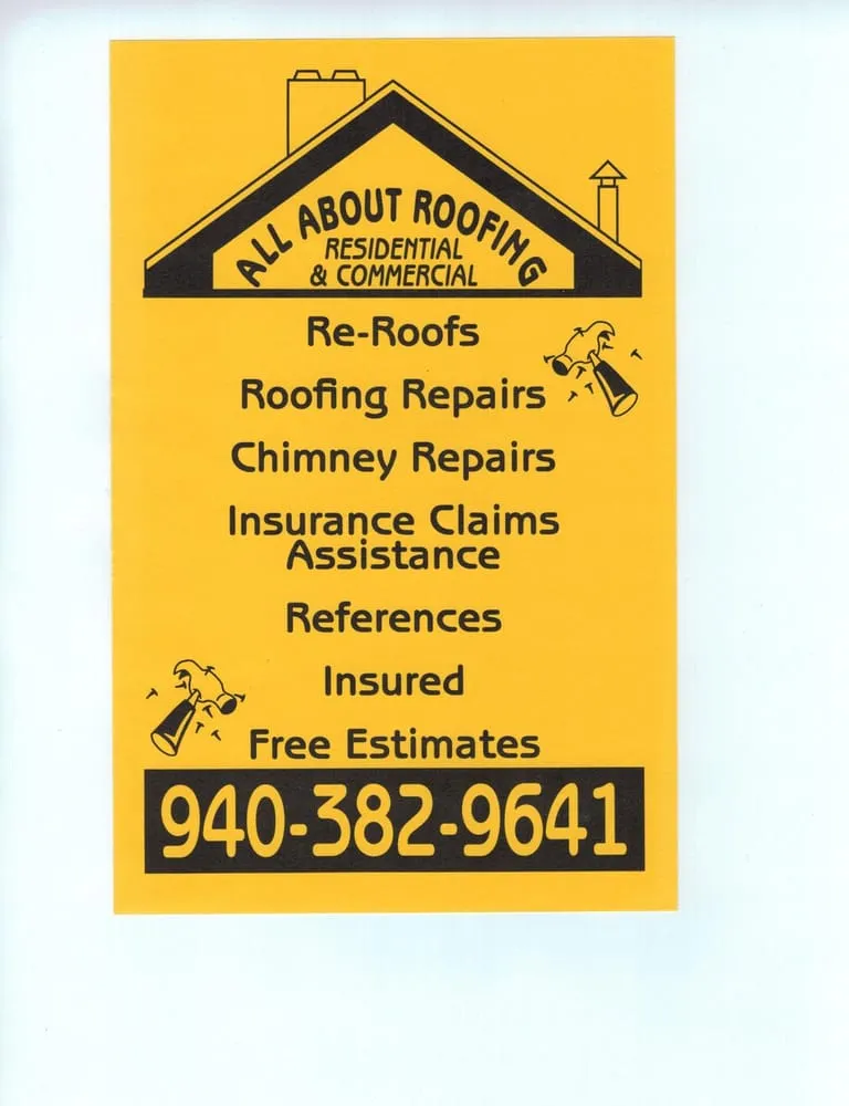 Slide of All About Roofing