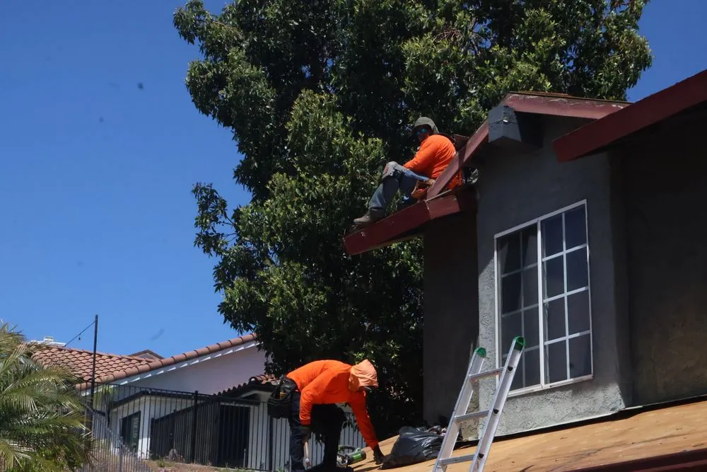 Slide of All About Roofing