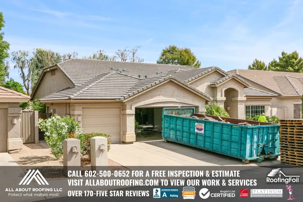 Slide of All About Roofing