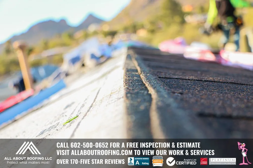 Slide of All About Roofing